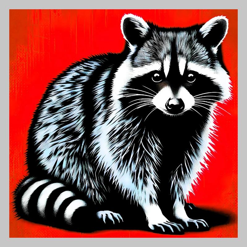 Waschbär