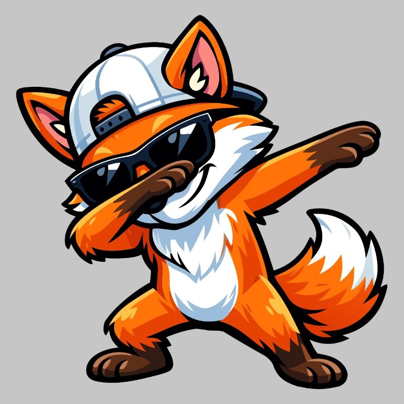 Dabbing Fox
