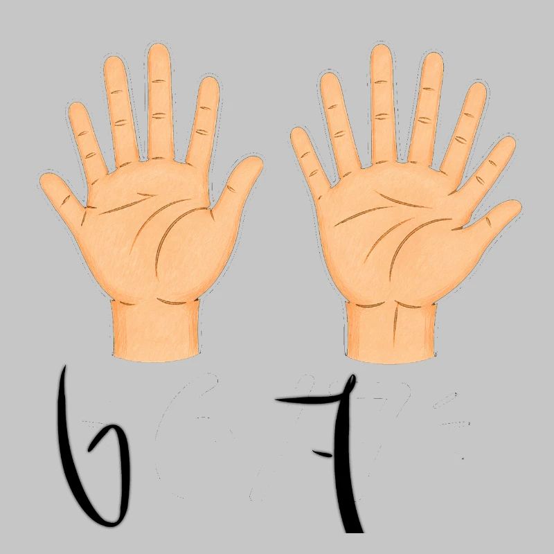 Double Open Hands Illustration