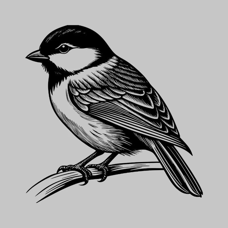 Chickadee Bird