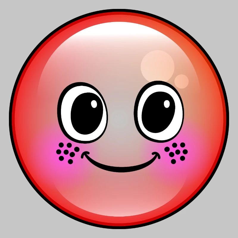 Cute Red Bubble