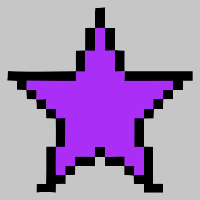 Pixel Stern 8-Bit Power Up