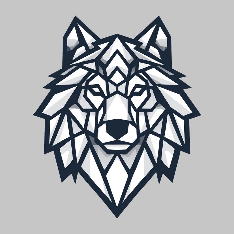 Geometrischer Wolf