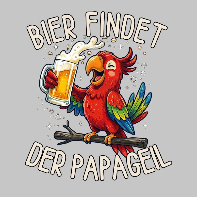 Bier findet Papageil
