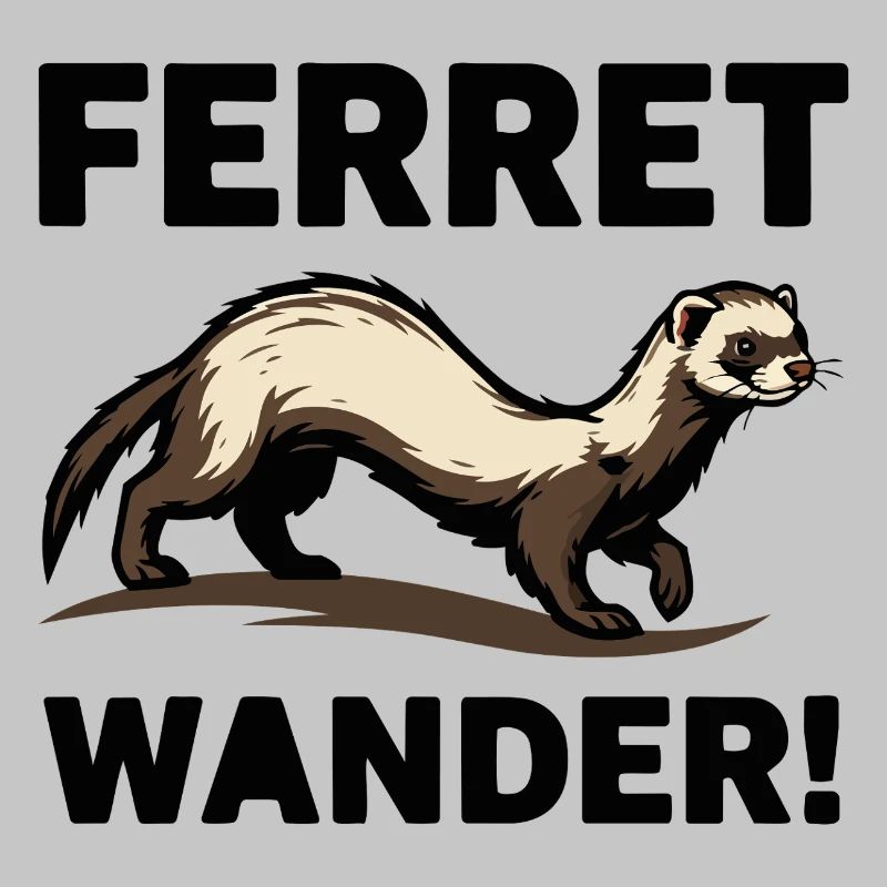 Ferret Wander Ferret Exploration Browsing