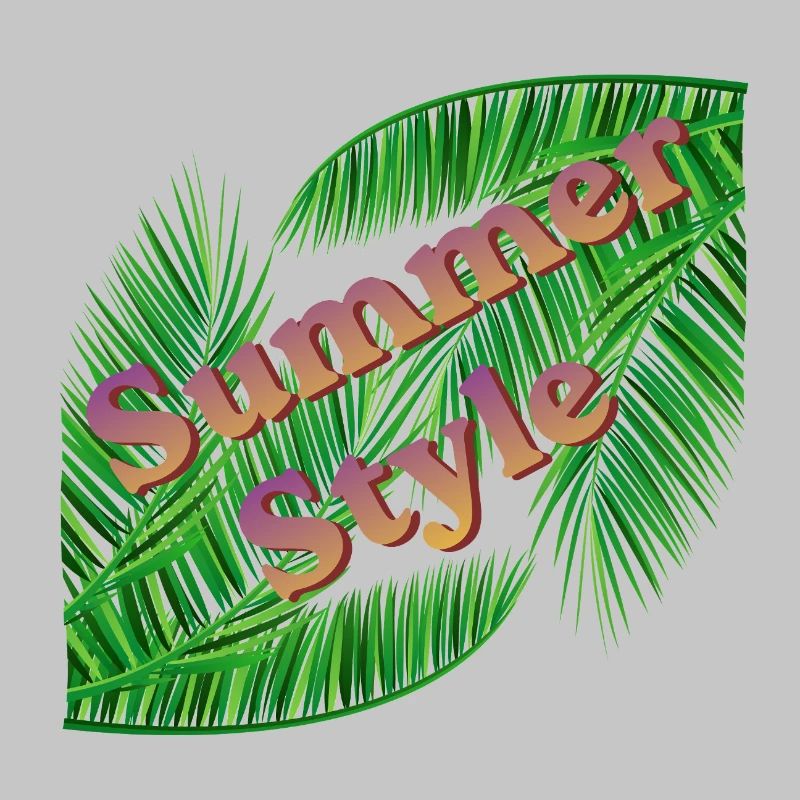 Summer Style mit Palmen