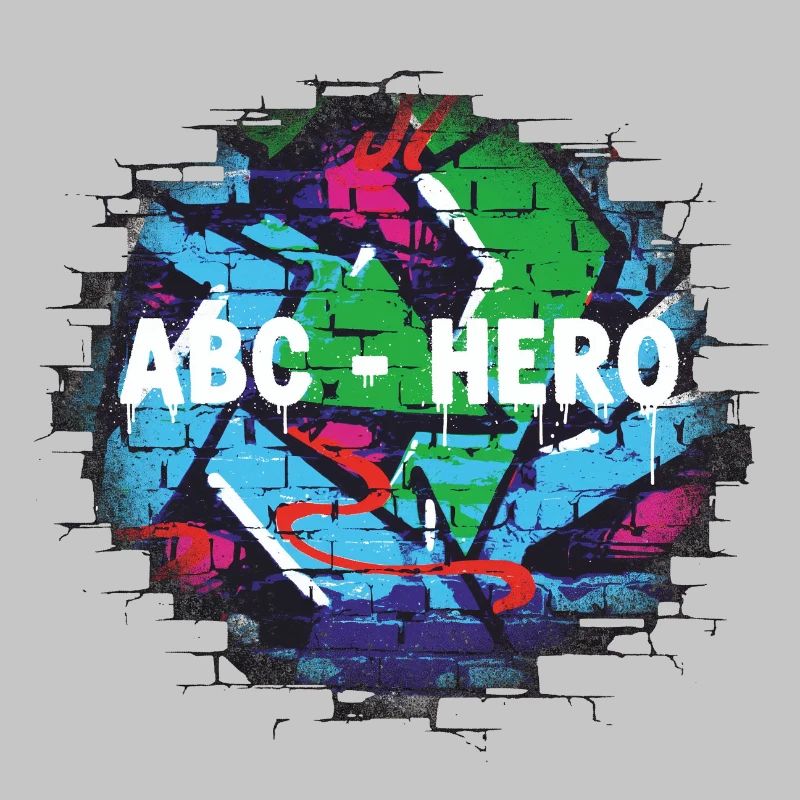 ABC HERO Graffiti Wall Design