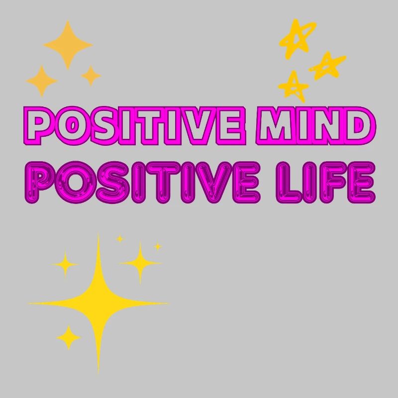 Positive Mind Positive Life Gift Idea