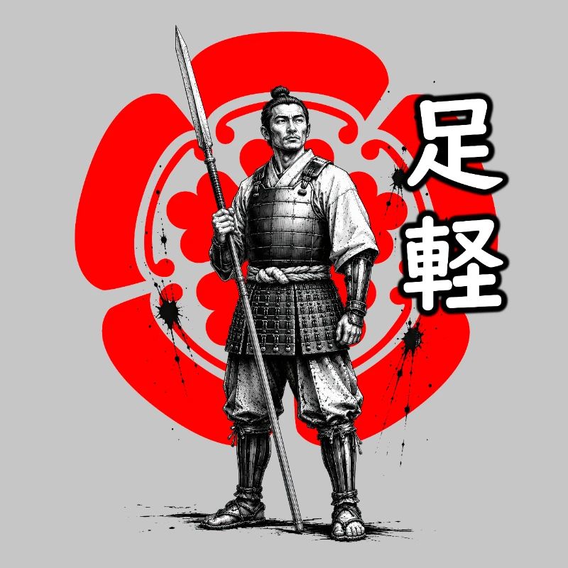 Ashigaru du clan Oda, période Sengoku