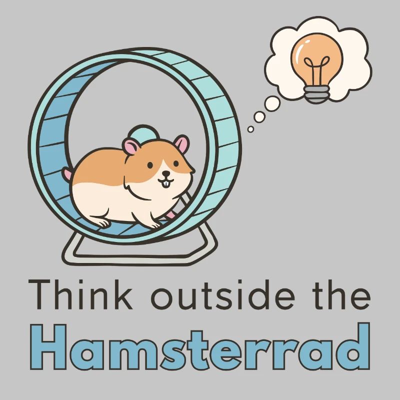 Think outside the Hamsterrad, think outside