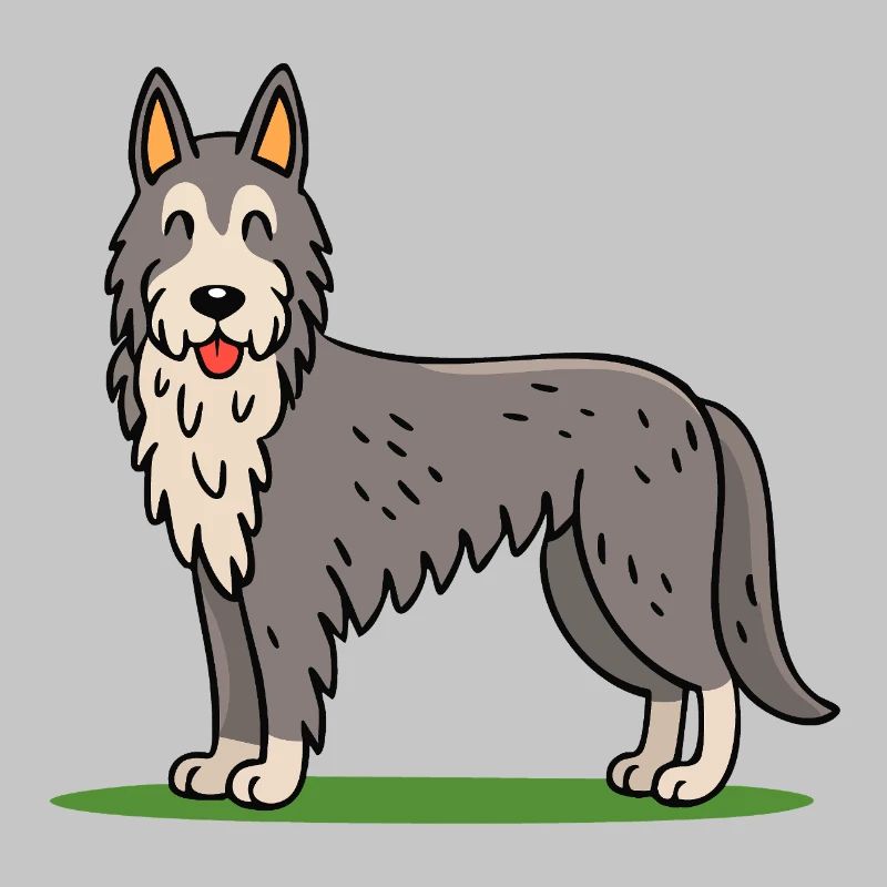 Irischer Wolfshund (Comic)