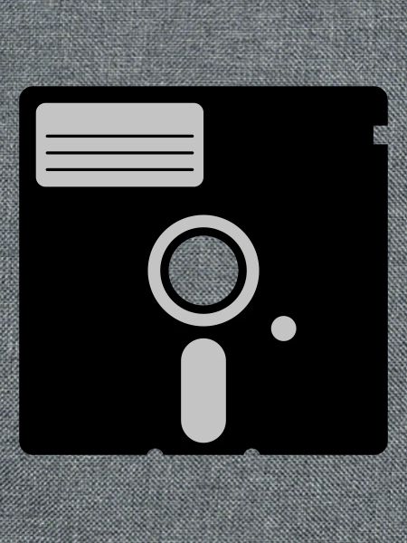 retro floppy disk