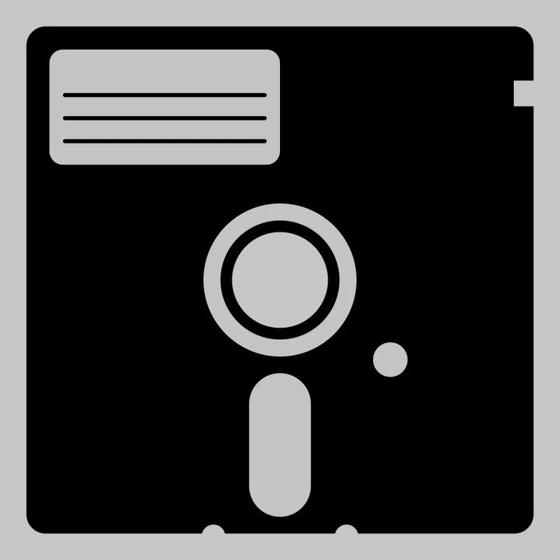 retro floppy disk