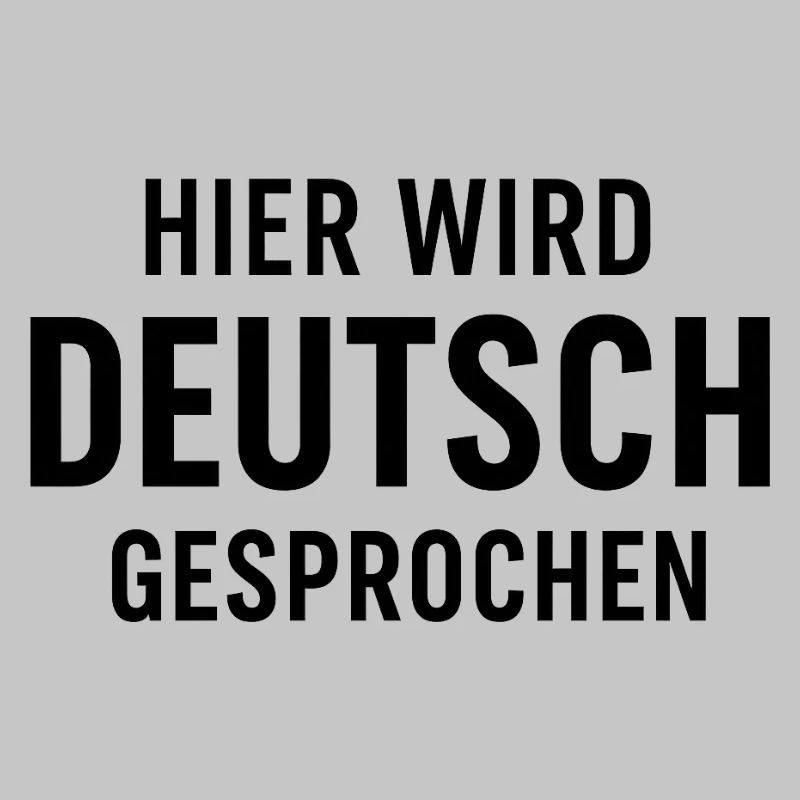 Hier Wird Deutsch Gesprochen