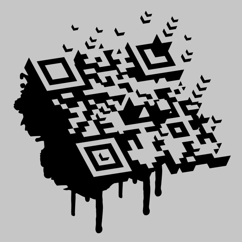 A 3D bar code as a graffiti