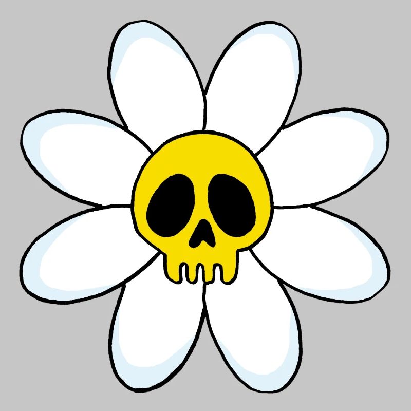 Crâne de fleur