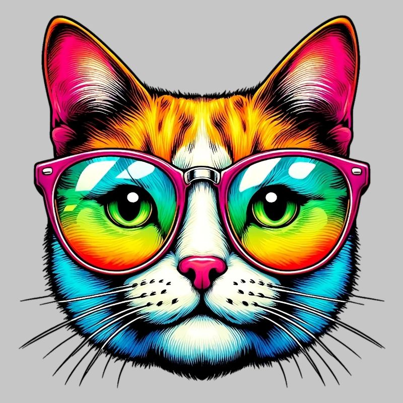 Kater mit Sonnenbrille