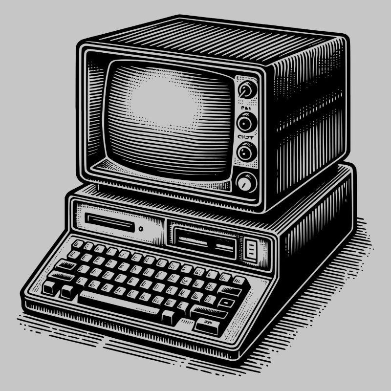 Classic retro PC