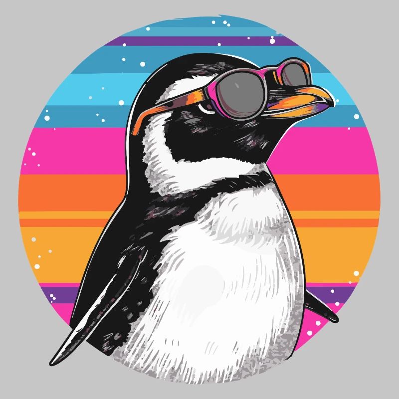 Penguin Neon-Goggles Retro