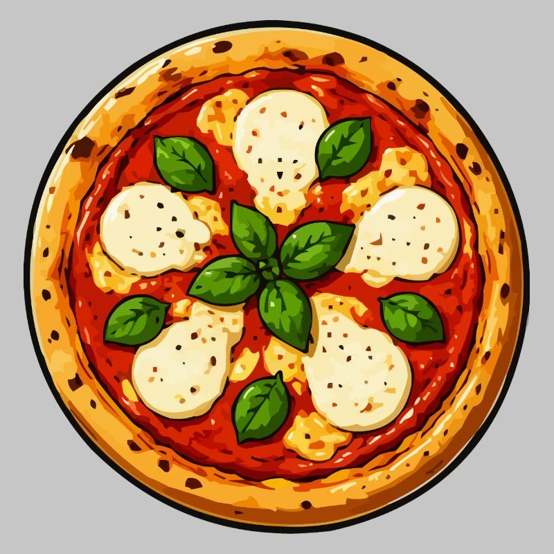Basil Pizza Comic