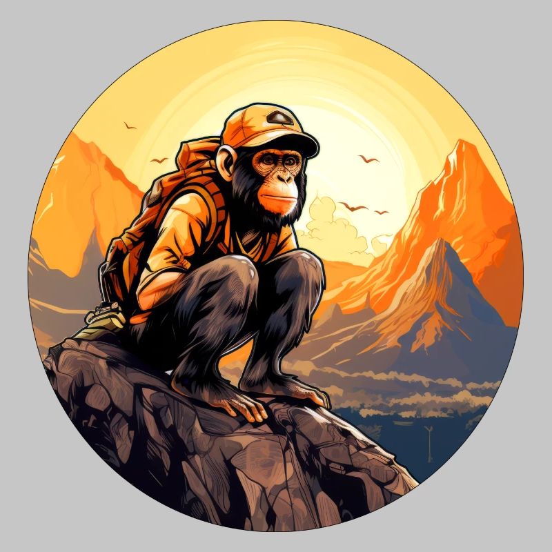 Monkey Hiking / Mountaineer Monkey
