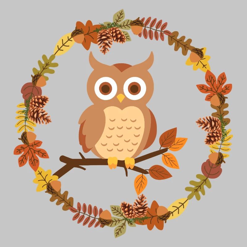 Herbstliche Eulenkranz 