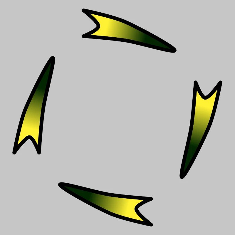 Luminous Corner Ribbons Abstract
