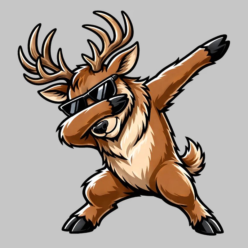 Dabbing Hirsch