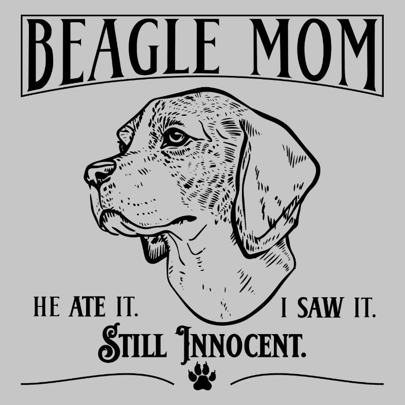 Beagle Mom – He Ate It. Still Innocent.