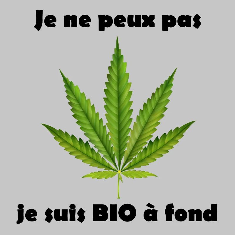 Stylized cannabis leaf for clothing