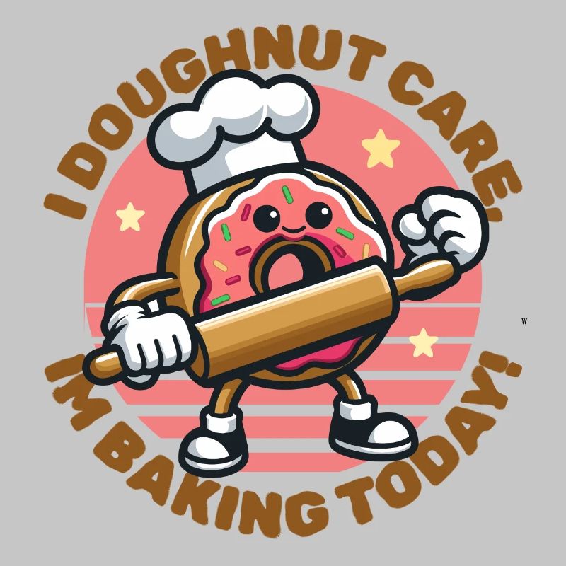 I Doughnut Care, I'm Baking Today