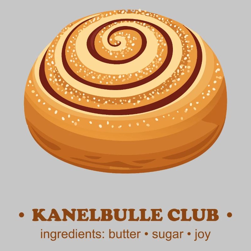 Skate Rolling Cinnamon Bun Design