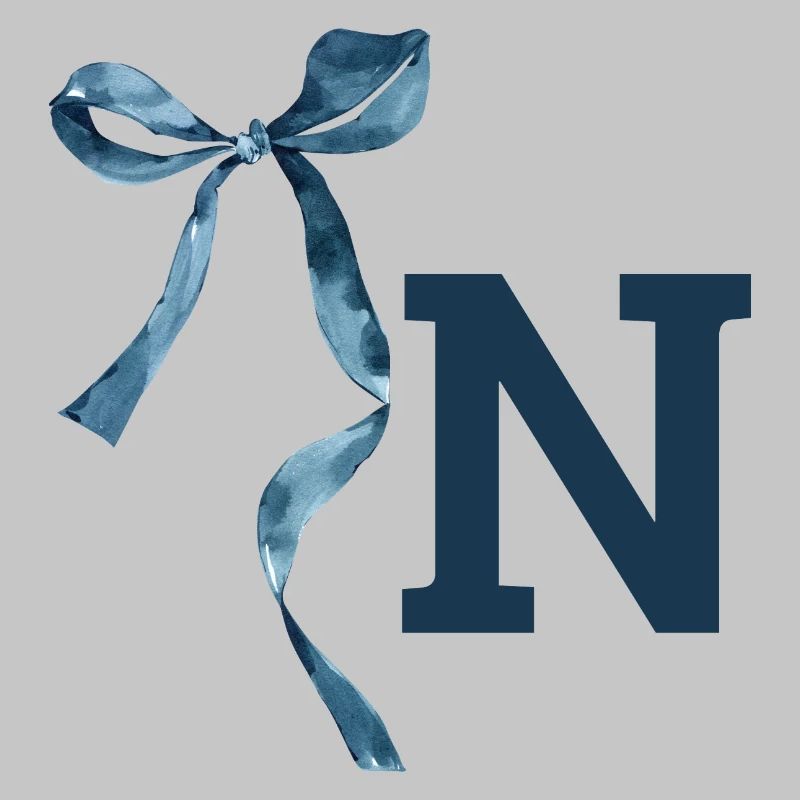 Monogramm n Geschenkidee
