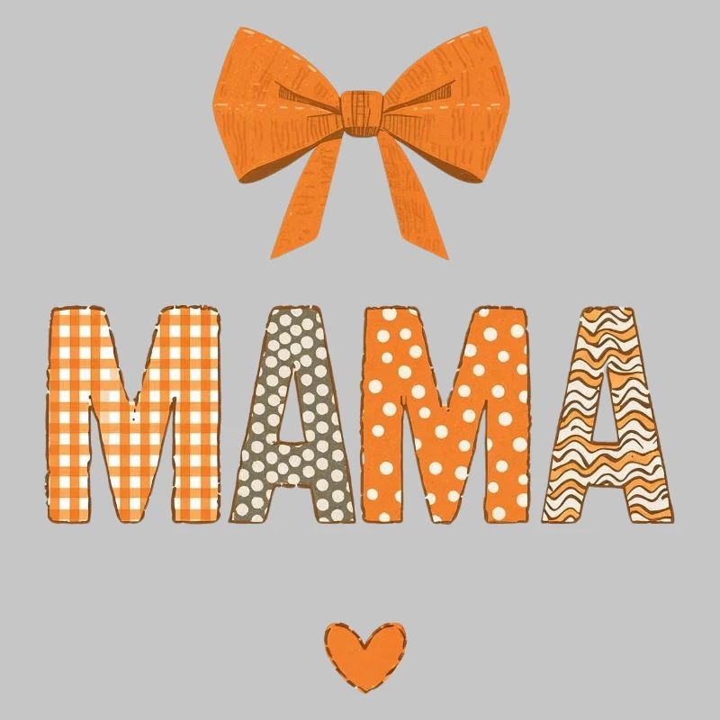 Orange Mom Patchwork Patterns