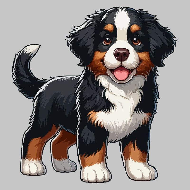 Bouvier Bernois chiot doux