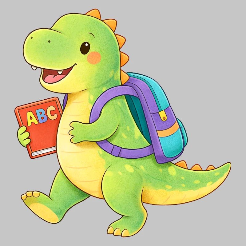 Dino Schulstart ABC Buch