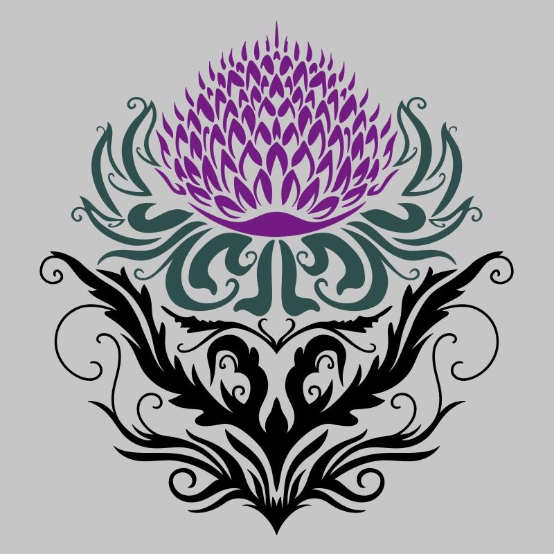 Distel lila Thistle