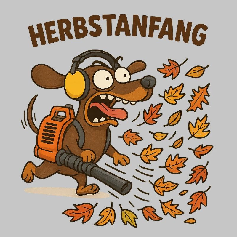 Herbstanfang Dackel