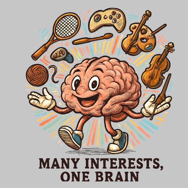 Versatile Brain: Many Passions ADHD ADHD