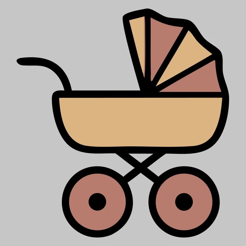 Bébé poussette Bohème, icône