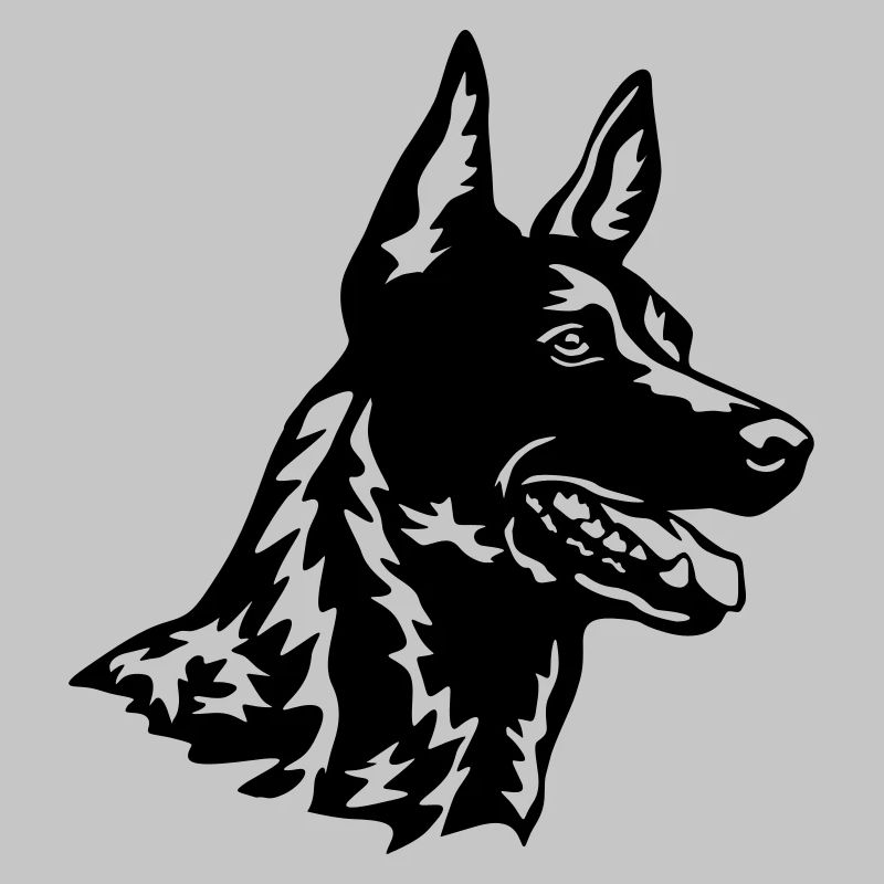 Hollandse Herder Kopf