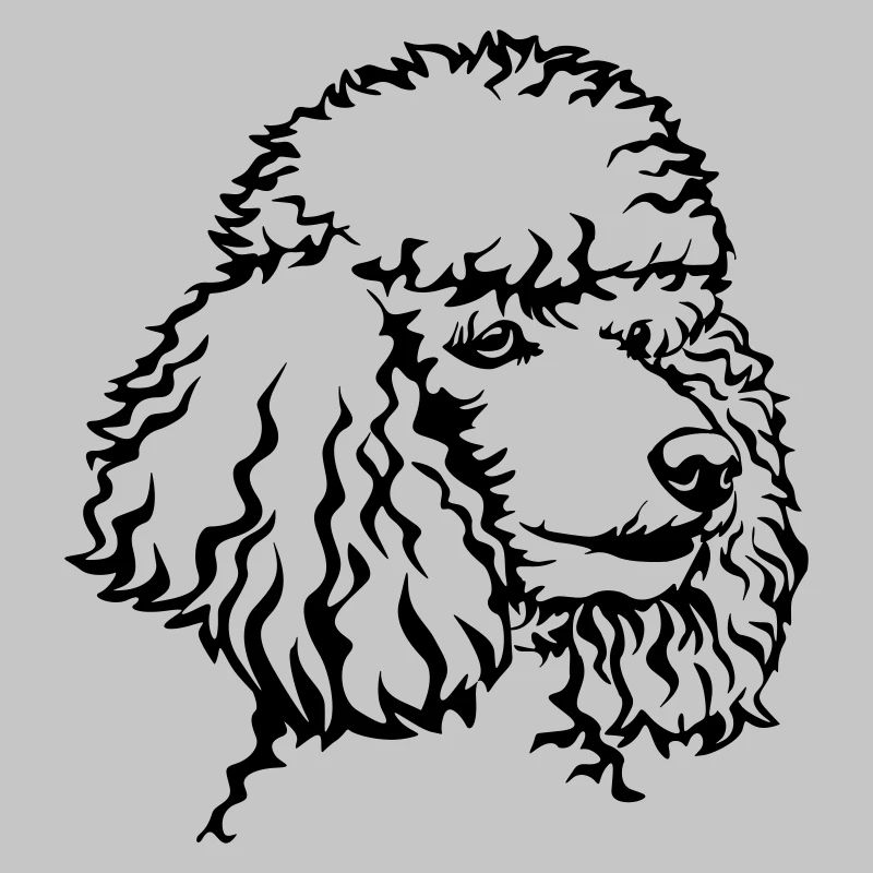 Poodle head