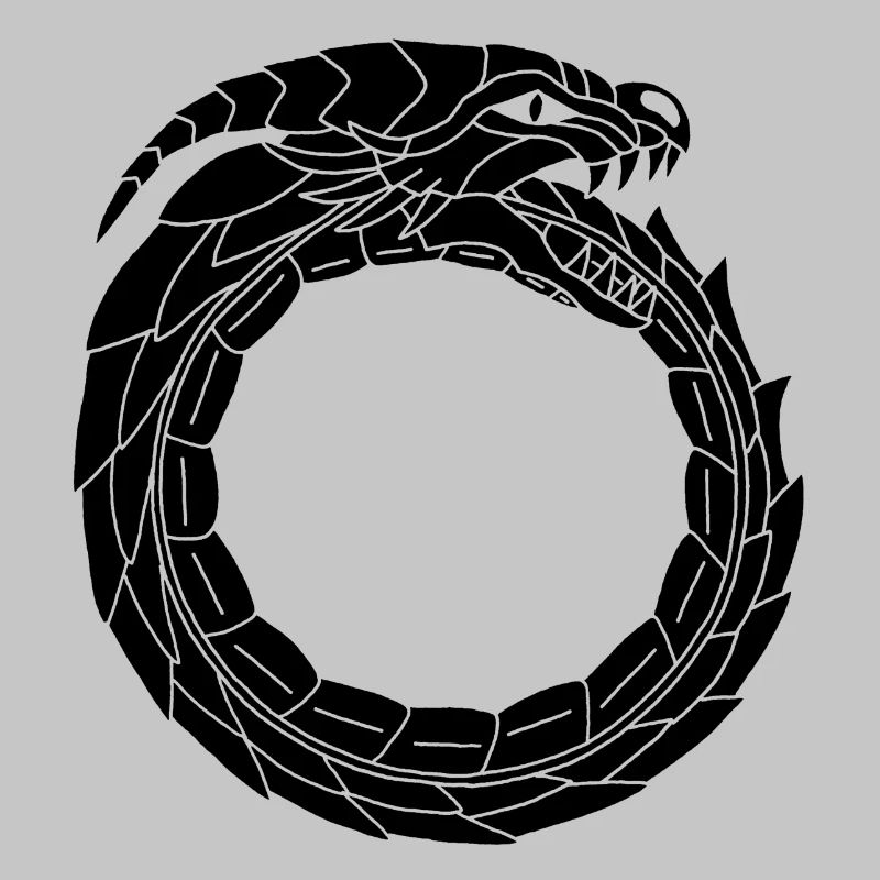 Dragon noir dévoreur