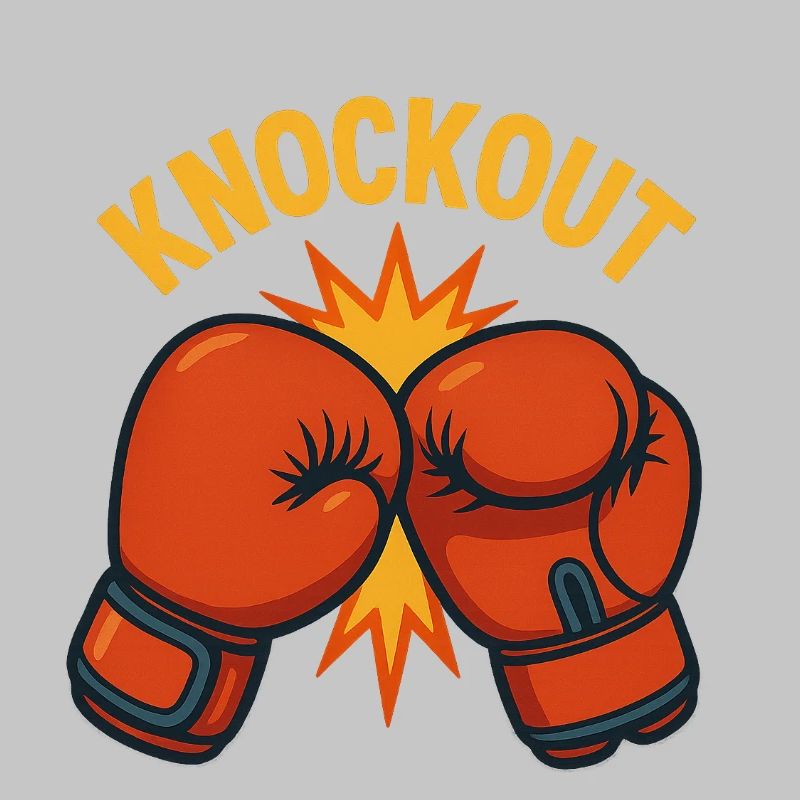 Knockout – Boxhandschuh Comic