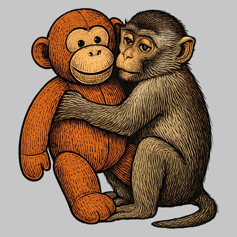 Monkey Hug: Monkey Friendship