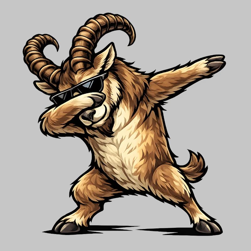 Dabbing Capricorn