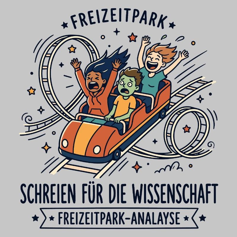 Freizeitpark Achterbahn Humor