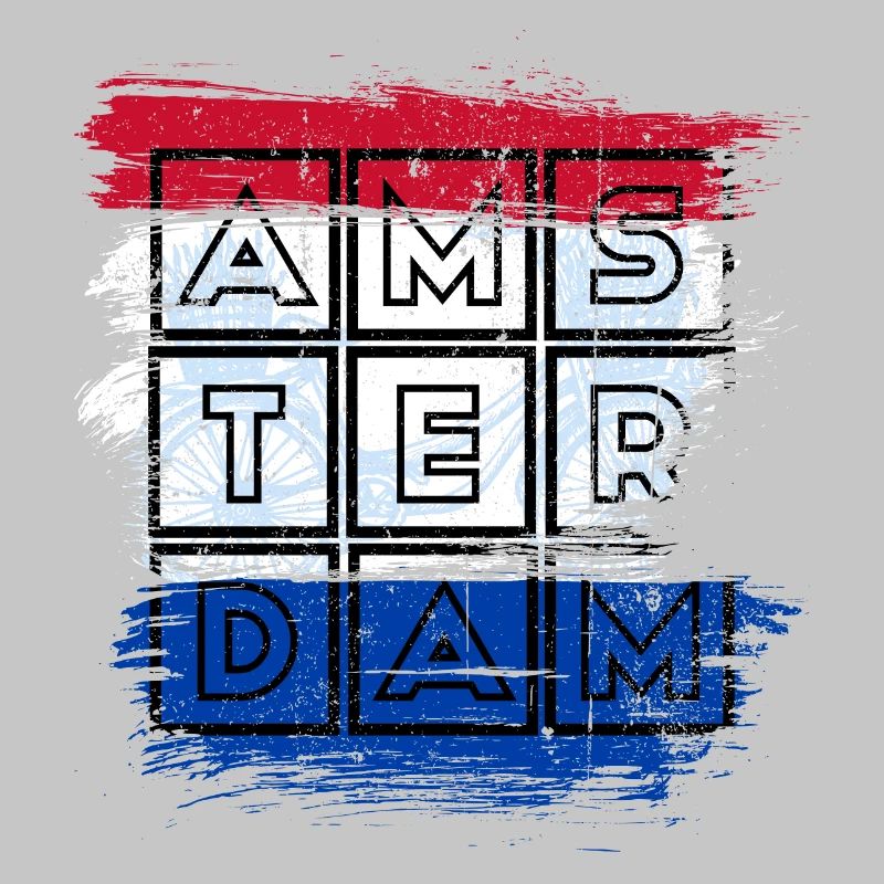 Drapeau Amsterdam Grid