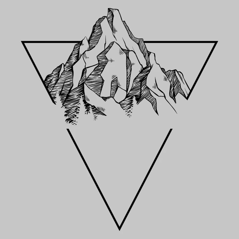 Mountain sketch