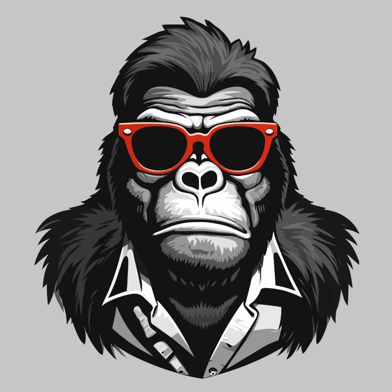 Gorilla, Affe, Primat